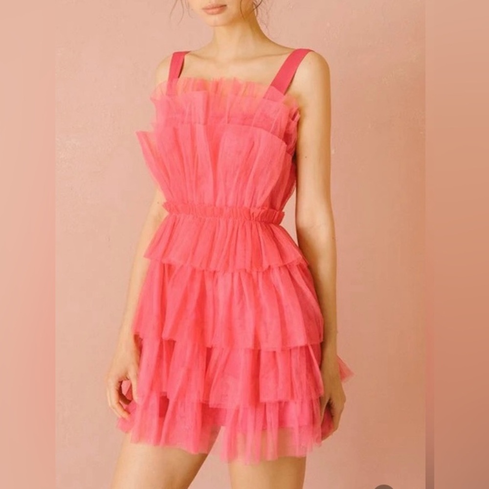 Pink Tulle Dress size M